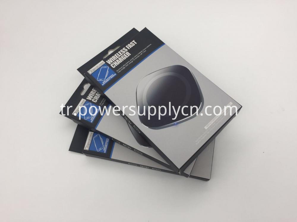 Süper İnce Alüminyum Alaşımlı 10w Kablosuz Şarj Cihazı Super Slim Aluminium Alloy 10w Wireless Charger